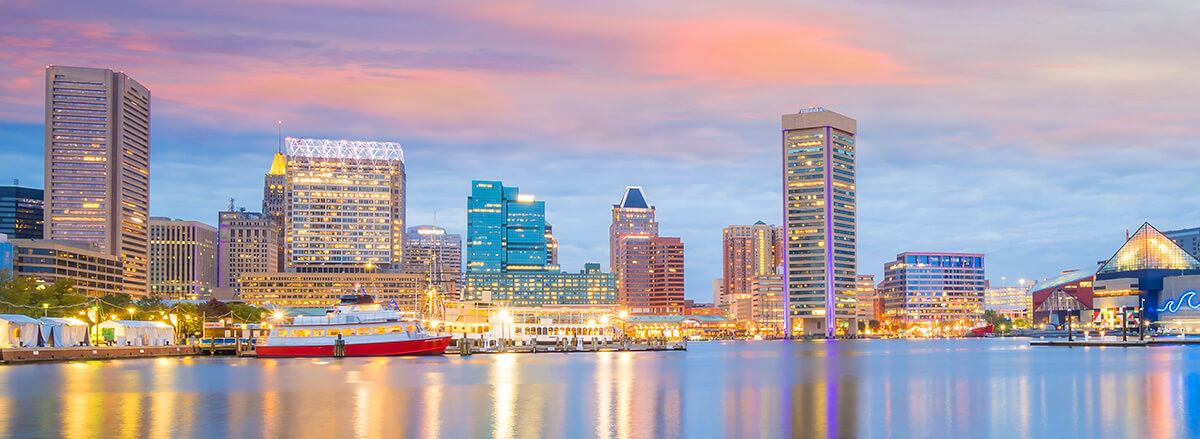 2. Baltimore, Maryland